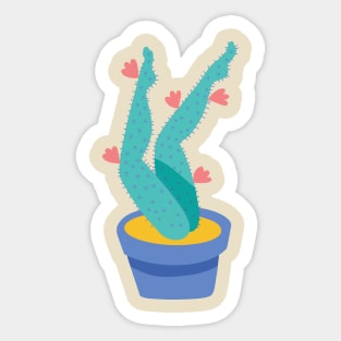 Cactus legs Sticker